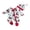 Red, variant on RUINIXCW Newborn Baby Girl Boy Christmas Outfit Footed Romper Infant Girl Boy Xmas Fall Winter Clothes Long Sleeve Zipper Footie Jumpsuit Hat Set