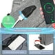 thumbnail image 4 of Backpack travel flight 15.6 laptop, fits 15.6 inch, USB charging port, lightweight foldable, durable polyester, for office use, laptop bag, travel gear, business backpack, portable storage,, 4 of 9