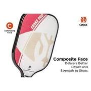 Onix Evoke Pro Pickleball Paddle, Red