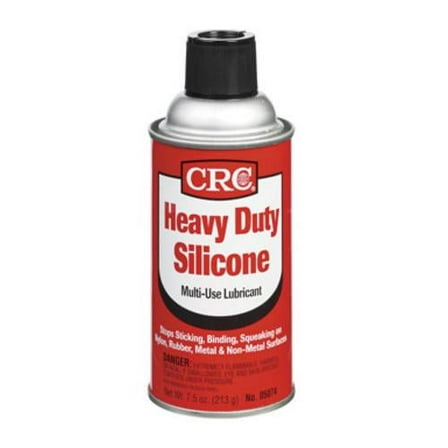 CRC 05074 Heavy-Duty Silicone Spray Lubricant, 7.5 Oz, Each