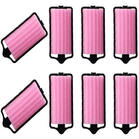 Sponge Hair Rollers,Bexikou 8 Pcs Soft Sleeping Hair Curlers, Flexible Hair Styling Curlers,Sponge Curlers for Hair DIY