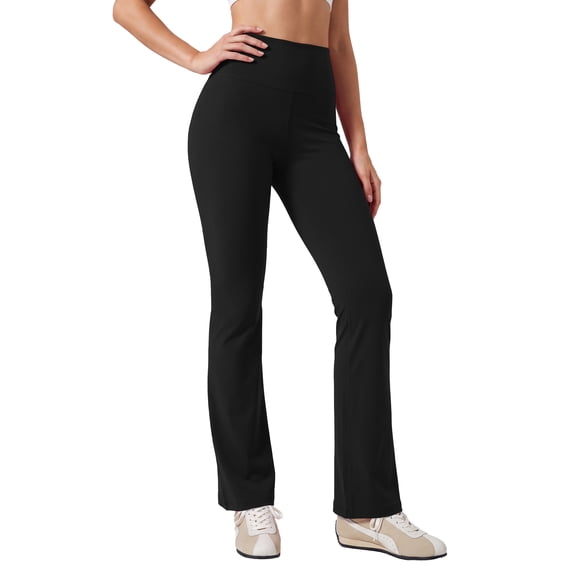 RUNNING GIRL Women's Yoga Pants, Highwaist Flared Workout Pants with Pockets,Sises S-XXL