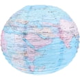 thumbnail image 1 of Paper Earth Lantern Party Decor Globe Lantern Hanging Ornament for Garden Party, 1 of 9