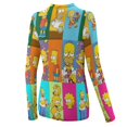 thumbnail image 5 of Simpsons Women's Sunscreen Shirt Long Sleeve Workout Tops Crewneck Soft Comfy Tees Casual T-Shirt L, 5 of 7