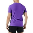 thumbnail image 6 of Ierhent Tee Shirts Mens Men's Beefy-T T-Shirt, Heavyweight Cotton Tee, Big & Tall (Purple,3XL), 6 of 6