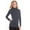 Charcoal, variant on Skinny Tees Longer Turtleneck 208