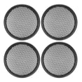 thumbnail image 2 of ACROPIX 4" Speaker Grill Covers – Metal Mesh Subwoofer Guards With Screws, White ABS Frame (Pack Of 2) 2 of 13