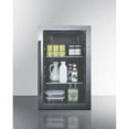 thumbnail image 3 of Shallow Depth Indoor/Outdoor Beverage Cooler, Black, 3 of 3
