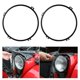 thumbnail image 5 of par de soportes de montaje de faros delanteros Ticfox aptos para Jeep Wrangler 2007-2017 negro, 5 of 9
