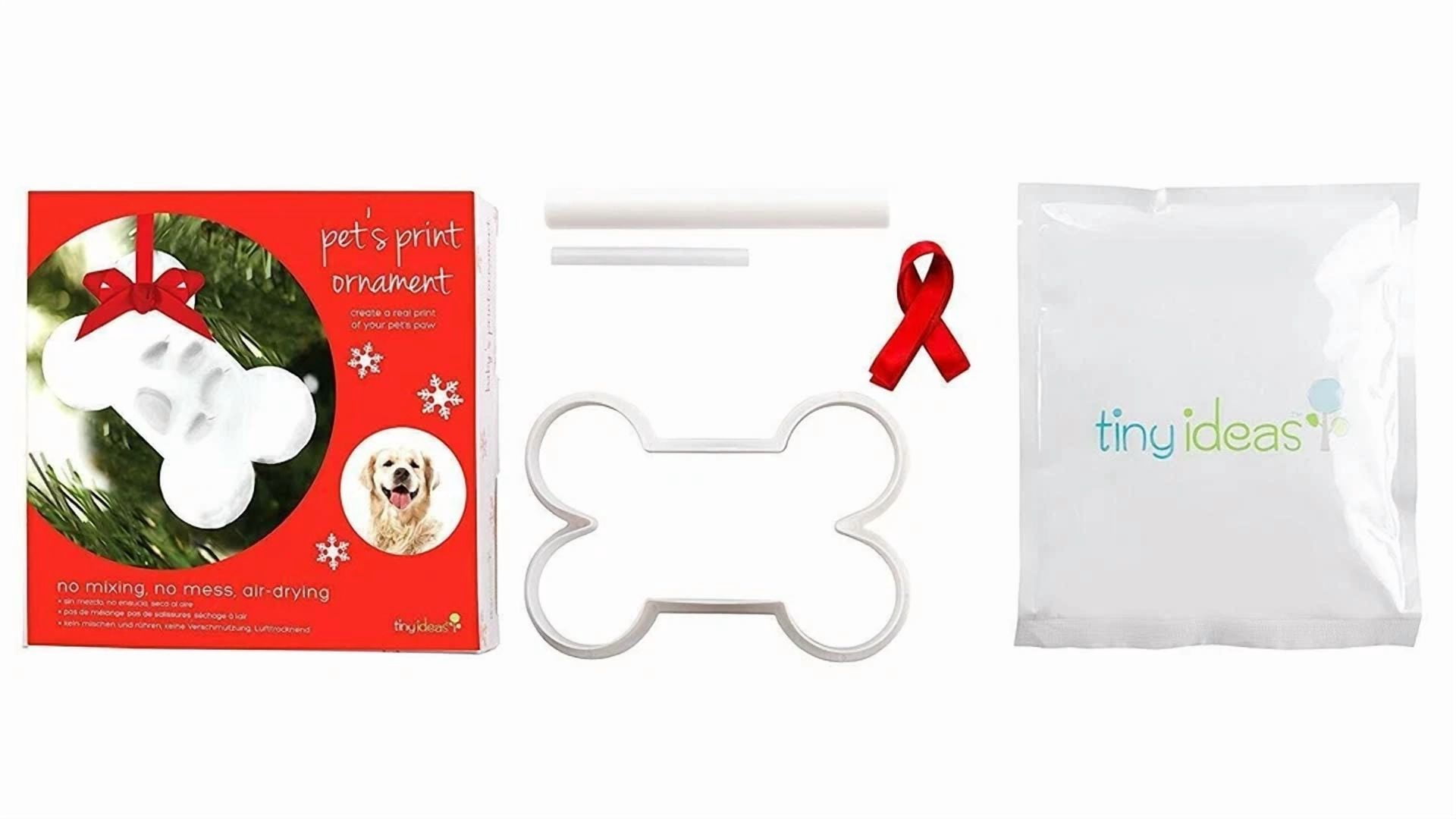Memory Paw Print Ornament Kit Dog Cat New Pet Keepsake Fun Diy Craft Christmas