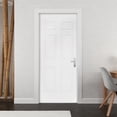 thumbnail image 1 of puerta de tambor interior 6 paneles blanco 2.13 m x 80 x 3.5 cm, 1 of 8