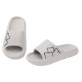 thumbnail image 4 of ibiyuan House Slippers for Women Slides for Men Non Open Toe Sofft Sandals for Women Lightweight Summer Shoes Women for Walking Slides Women, 4 of 4
