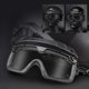 thumbnail image 1 of Gafas De Protección Gafas de senderismo Gafas de seguridad Gafas de paintball para juegos al aire libre (Negro), 1 of 9