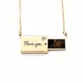 thumbnail image 1 of Dog Pet Animal Sentimental Picture Letter Envelope Necklace Pendant Jewelry, 1 of 3
