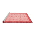 thumbnail image 2 of Ahgly Company Machine Washable Indoor Rectangle Oriental Red Modern Area Rugs, 7' x 10', 2 of 4