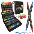 thumbnail image 1 of Rotuladores de pintura acrílica Betem, 72 colores, doble punta, 1 of 6