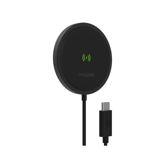 Pre-Owned mophie snap+ wireless charger - 15W wireless charging pad for Qi-enabled and MagSafe compatible devices