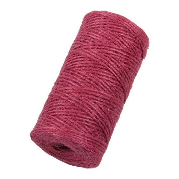 Hemobllo 1Set Dark Red Rope for Holiday Twine and Room Decoration 100M Length