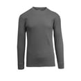 thumbnail image 2 of Men's Long Sleeve Crew Neck Thermal Shirts Warm Layer, 2 of 12