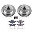 thumbnail image 3 of Power Stop Rear Stock Replacement Brake Pad and Rotor Kit KOE2151, 3 of 8