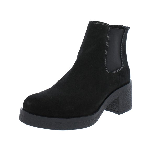 Aqua College Womens Liya Suede Booties Chelsea Boots