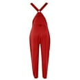thumbnail image 4 of Women's Brushed Bib Overalls Adjustable Suspenders Winter Ski Pants, 4 of 6
