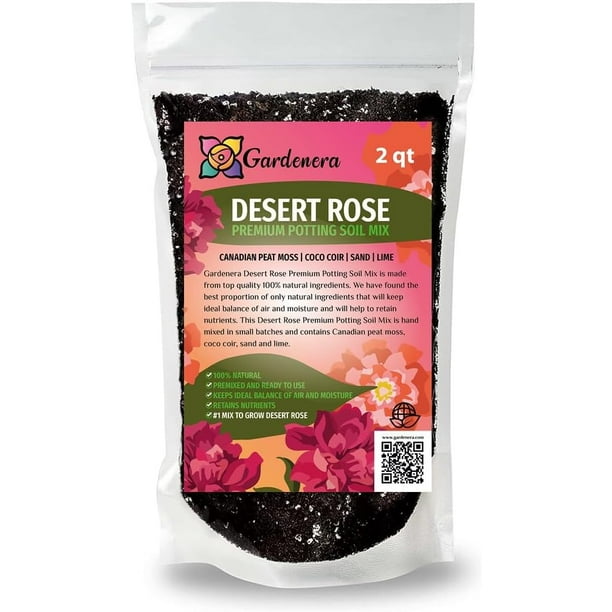 Organic Desert Rose Potting Mix by Gardenera Nourish Your Adenium