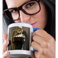 thumbnail image 2 of 3drose, Georgia Savannah, Statue, Bonaventure Cemetery - Us11 Pso0004 - Paul Souders, 15oz Two-tone Blue Mug, 2 of 6