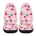 thumbnail image 5 of XYZCANDO Car Seat Covers Polyester Car Seat Covers Front Set Carseat Covers All Seasons Use Breathable Sedan Van, Cherry Blossom Pink, 5 of 10