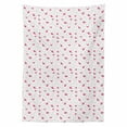 thumbnail image 2 of Love Tablecloth, Origami Cranes with Heart on Silhouette Bare Branches Background, Rectangle Satin Table Cover Accent for Dining Room and Kitchen, 60" X 90", Magenta Pink Pale Grey, by Ambesonne, 2 of 2