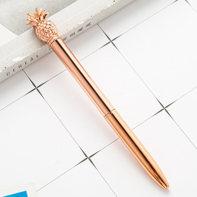 Preplabs Gift Pens Rose Gold, Elegant Wedding Ballpoint 0.7mm for Special Occasions