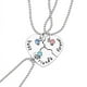 thumbnail image 2 of Collar estilo Europa y Estados Unidos, collar de tres piezas, buen amigo, collar de amor para siempre, accesorios, 2 of 3