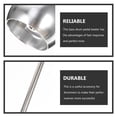 thumbnail image 3 of AURARMLET Accessoires de Pédale de Tambour Lot de 1 Poignée en Alliage d'Aluminium Argentée Répartiteur de Poids Réglable pour Performance, 3 of 8