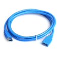 thumbnail image 2 of 1 meter USB3.0 extension cable USB data cable 3.0USB extension cable AM to AF extension cable，2pack, 2 of 5