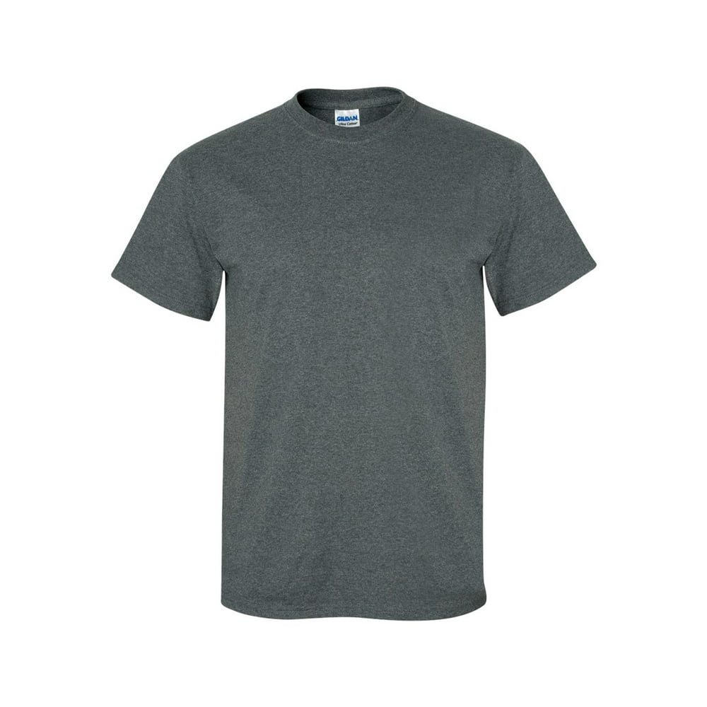 Gildan - Dark Heather T-Shirts for Men - Gildan 2000 - Men Shirt Cotton ...
