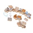thumbnail image 3 of Tren de cumpleaños de madera juguete de Aprendizaje Temprano desarrollo sensorial Montessori niños número tren regalo de cumpleaños niñas niños, 3 of 9