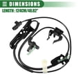 thumbnail image 4 of Sensor ABS de velocidad de rueda Unique Bargains para Toyota Sienna 2011-2013 No.8954208050 negro, 4 of 7
