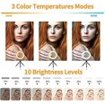 thumbnail image 2 of 6.3'' Ring Light for Laptop, Video Conference Lighting Kit, Tripod with Ring Light for Computer/Webcam Lighting/Zoom Meeting/Remote Working/Live Streaming/Tiktok, 3 Colors & 10 Brightness Level, 2 of 5