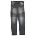 thumbnail image 1 of Jeans en Denim Biker Coupe Droite pour Hommes, 1 of 2