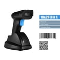 thumbnail image 3 of eccomum Escáner de código de barras, Pantalla de computadora de pago de 1d 2d de mano con código de barras de base Usb con tienda minorista de supermercado 2d Qr Código de escáner con Usb 1d 2d Qr, 3 of 8
