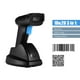 thumbnail image 3 of Escáner de código de barras, Cuna de pantalla de ordenador de pago Receptor de pantalla de escáner de 100 m Código de barras de bolsillo 1d 2d Distancia Supermercado Distancia Código de mano con Usb C, 3 of 6