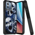 thumbnail image 1 of DALUX MetKase Hybrid Slim Phone Case Cover Compatible with Motorola Moto G Stylus 5G (2023) - Skull Attack, 1 of 3
