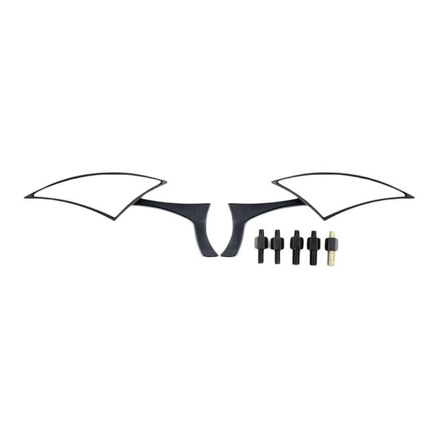 Diseño clásico modificado de espejo retrovisor de motocicleta y