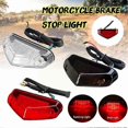 thumbnail image 1 of Universal Motorcycle Tail Light Rear Brake Warning Led Lights 12V Turn Signals Brake Stop Lights For Honda ATV Dirt 1pc, 1 of 4