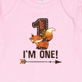 thumbnail image 3 of Inktastic 1st Birthday Fox 1 Year Old Baby Romper Coveralls, 3 of 4