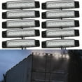 thumbnail image 1 of 10Pcs White Marine Boat Led Cabin Courtesy Lights Deck Stair Stern Transom Light, 1 of 9