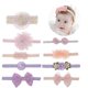 thumbnail image 1 of Girls'Love Talk Baby Terraps, 4 piezas de turbantes para bebés y niñas, diademas, joyería para bebés, accesorios para el cabello con flores, regalos para bebés, regalo de bautizo, 1 of 5