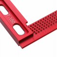 thumbnail image 4 of Woodworking Scriber 200MM/300MM Aluminum Alloy Precision L-shaped Hole Positioning Marking Ruler Measurement Tools T-200, 4 of 5