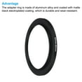 thumbnail image 4 of Unique Bargains 52mm-62mm Step Up Ring with Cleaning Cloth, 2 Pack Camera Lens Filter Adapter Ring, Black, 4 of 6