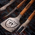 thumbnail image 2 of IDNA Las Vegas Raiders 3-Piece BBQ Set, 2 of 3